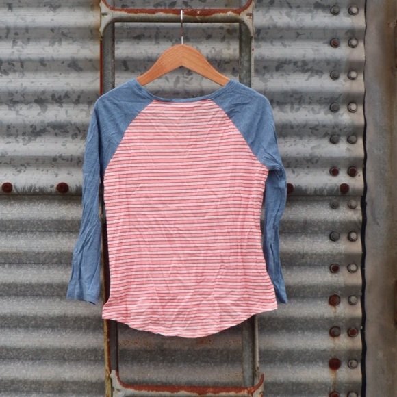 435 by Matilda Jane Red, White, and Blue 3/4 Sleeve Tee Shirt - Picture 2 of 5